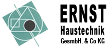 Die Ernst Haustechnik GesmbH & Co KG LOGO 